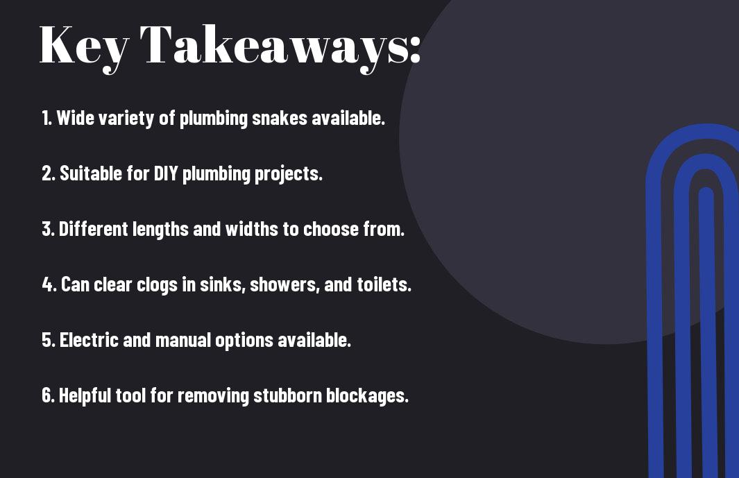 Plumbing Snakes at Home Depot DIY Plumbing Tools Akron SCORE