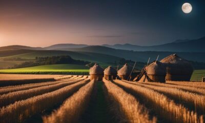 Harvesting on a Full Moon - Traditional Agricultural Beliefs