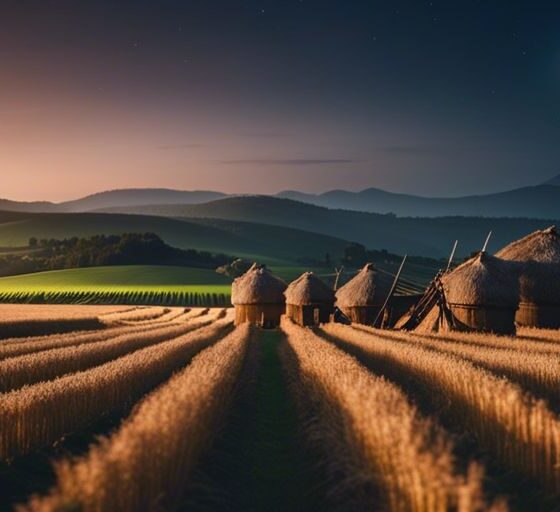 Harvesting on a Full Moon - Traditional Agricultural Beliefs