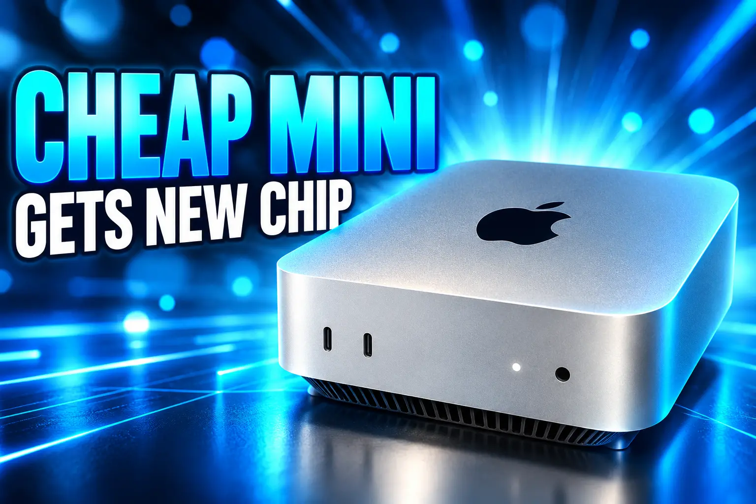 cheapest Mac mini gets newest 2nm chip India