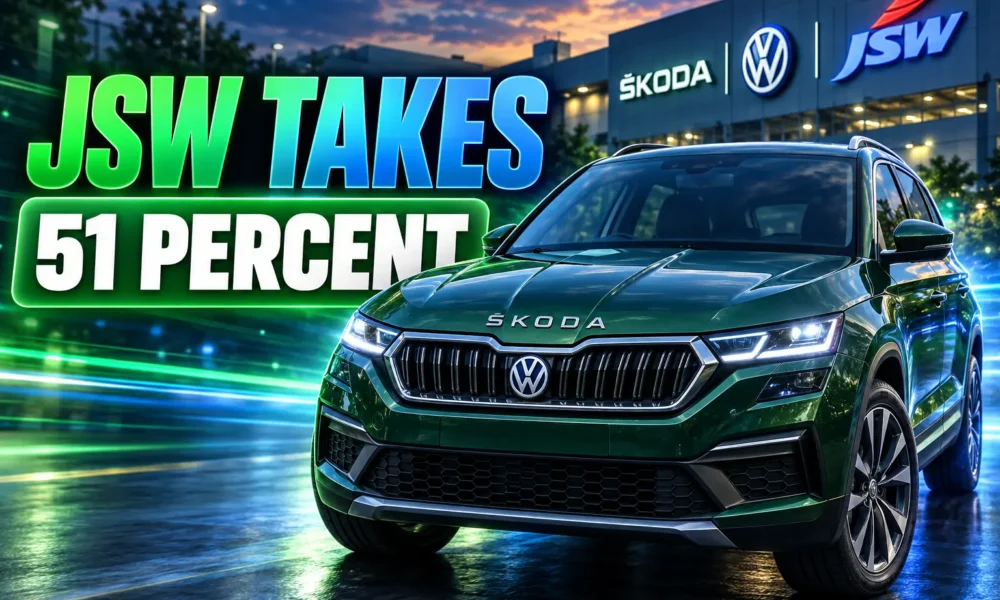 JSW takes 51 percent Skoda Volkswagen India MoU