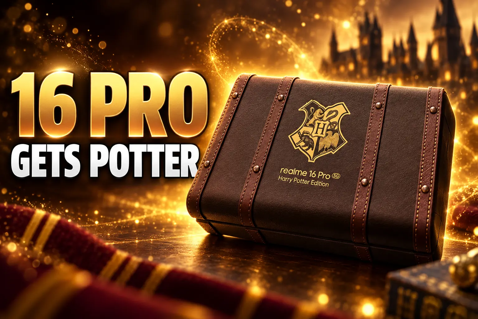 realme 16 Pro Harry Potter Edition trunk