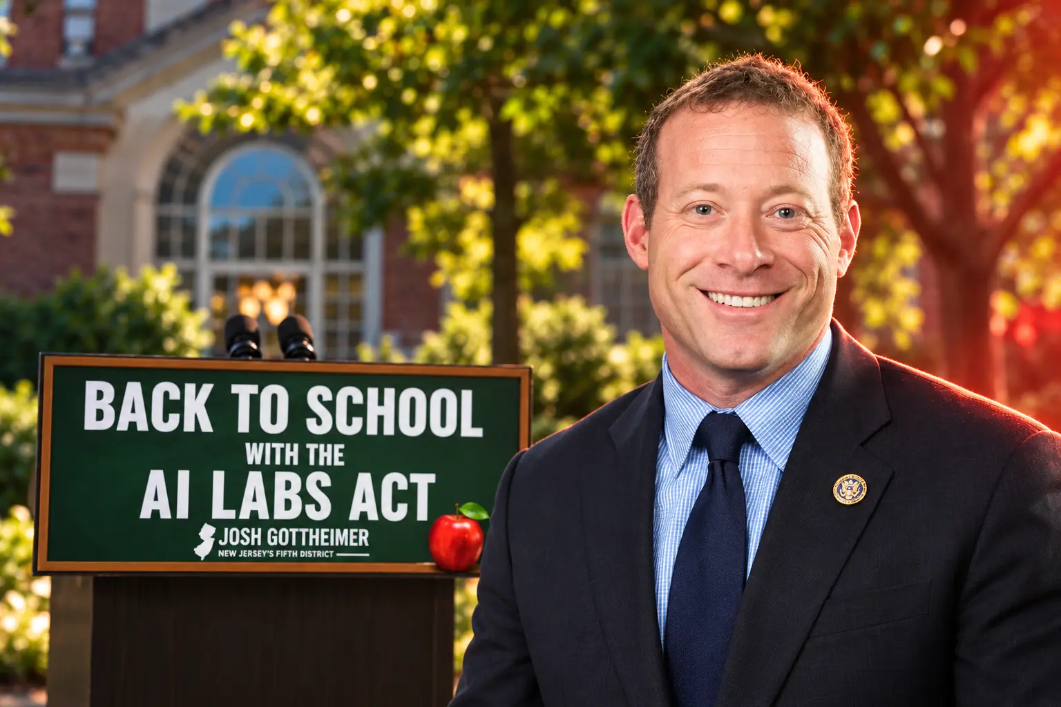 Gottheimer AI LABS Act K-12 school grant