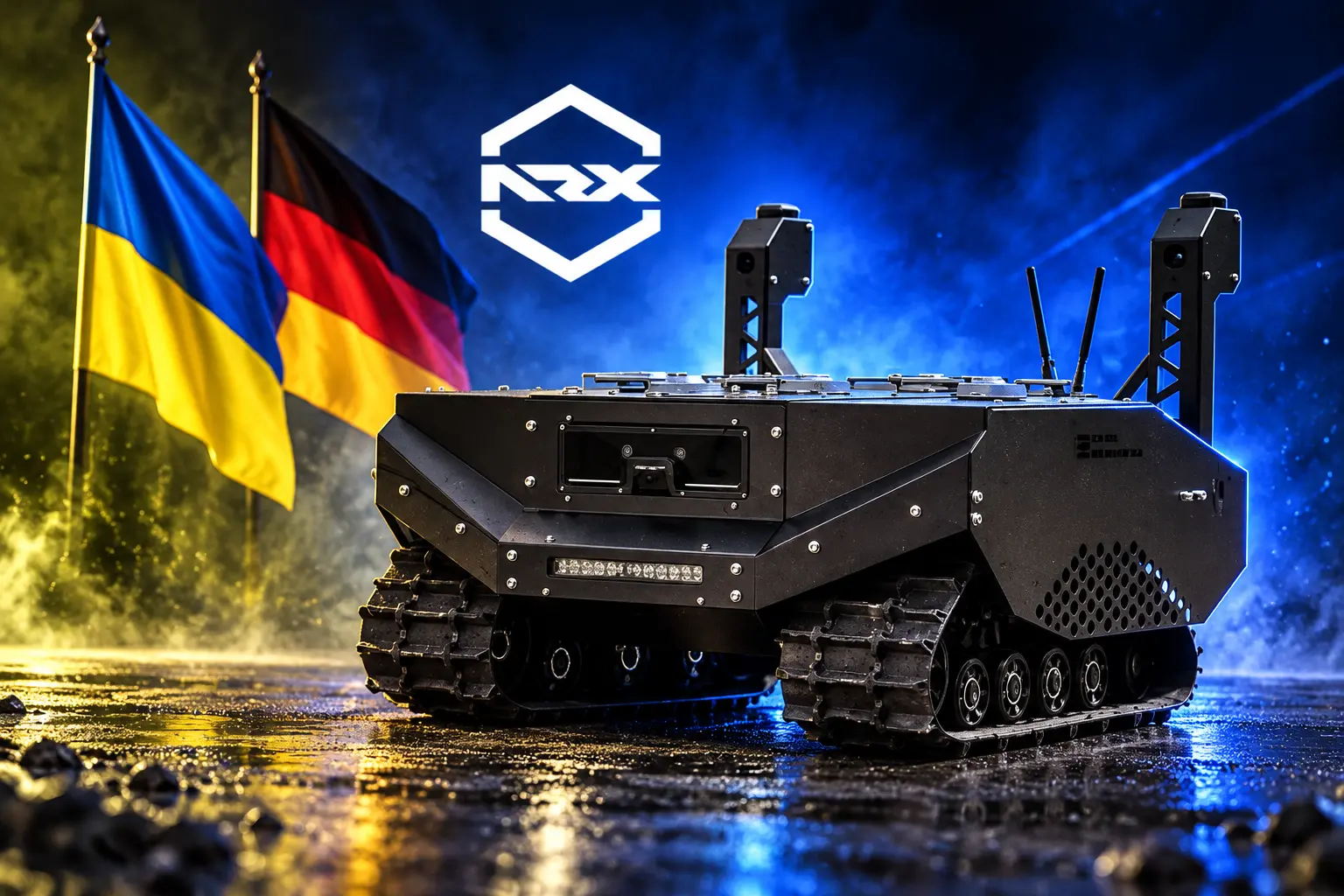 ARX Robotics Roboneers Ukraine ground drone pact