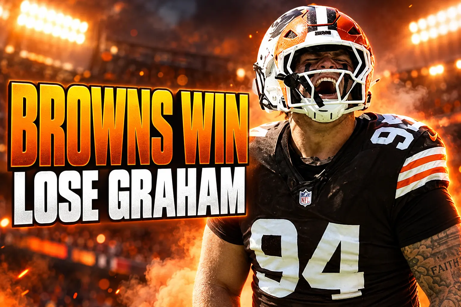 Mason Graham Browns MCL sprain after Steelers win