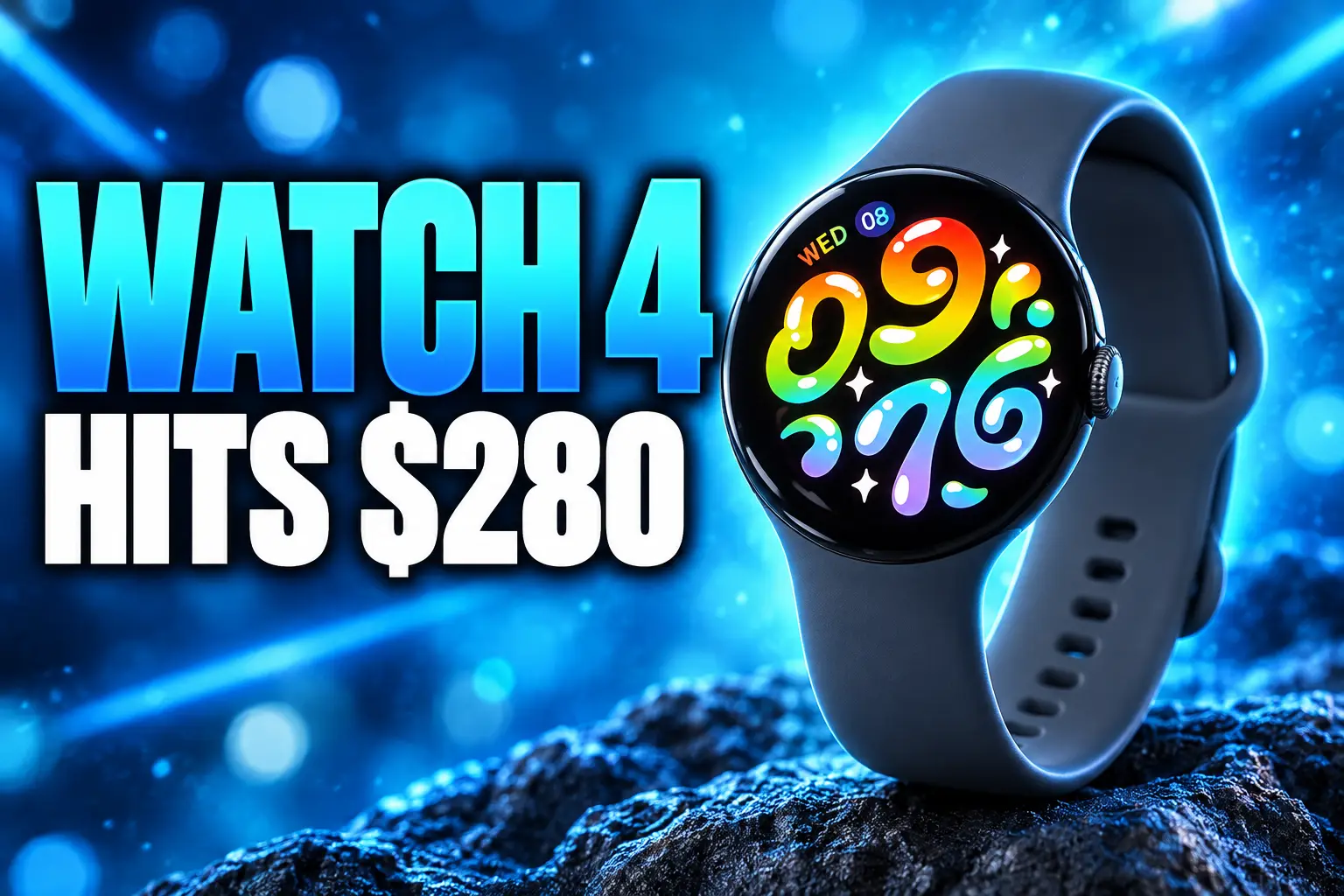 Pixel Watch 4 Moonstone 45mm Amazon $279.99 deal