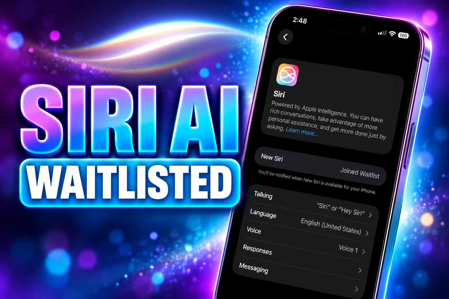 Siri AI iOS 27 waitlist and usage limits